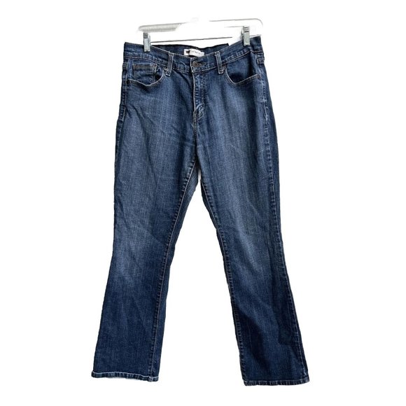 Levi’s 515 Bootcut Medium Wash Denim Jeans Size 10M W30 X L32 Stretch EUC - Picture 1 of 16